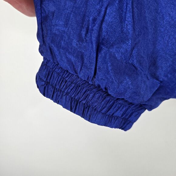 Vintage EVR Large Div Rousso 2 Piece Blue Windbreaker Track Suit Set 80's - Picture 16 of 16